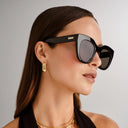 Black Air Heart Sunglasses