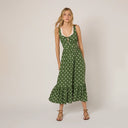 Green Petite Heather Mini Dress