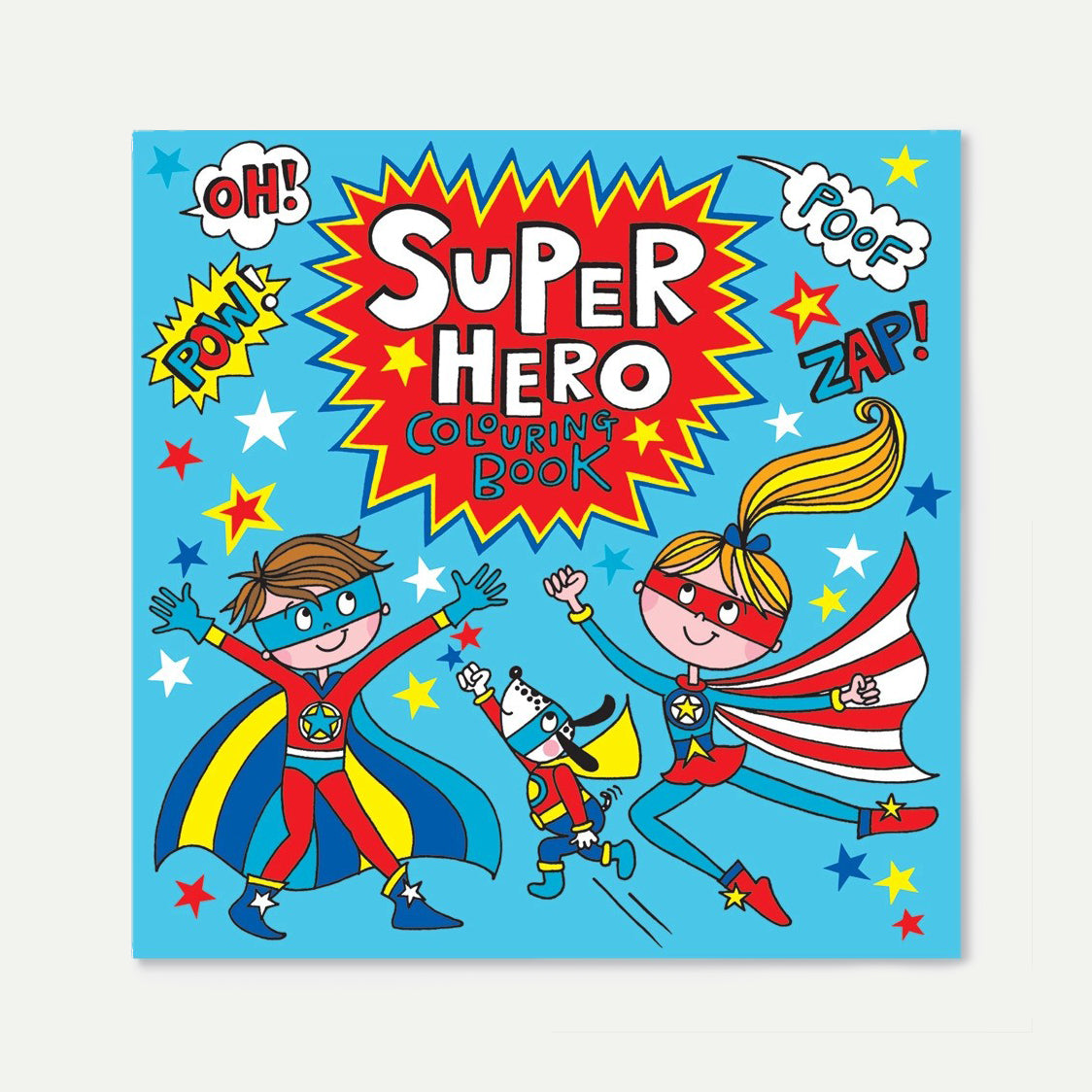 Super Hero Colouring Book