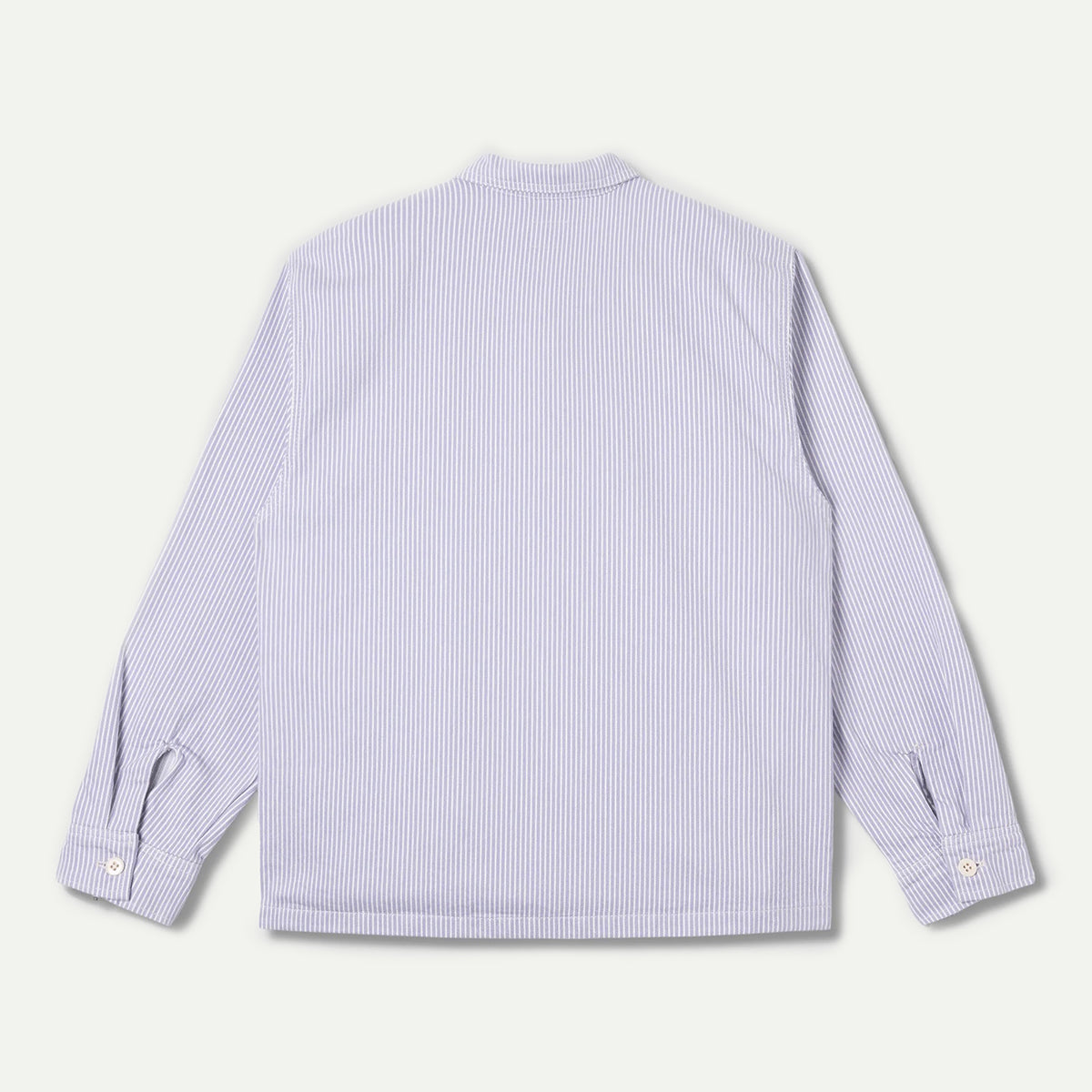 Cosmic Purple Hickory Zip Shirt