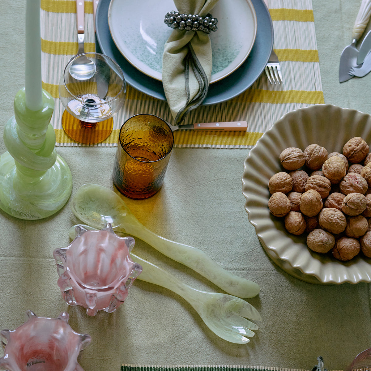 Amber Tube High Glass