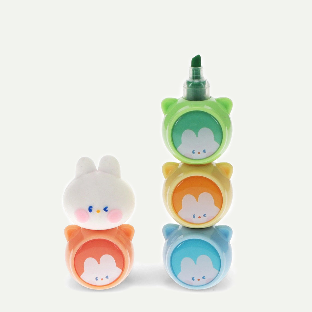 Bunny Stackable Highlighter Set