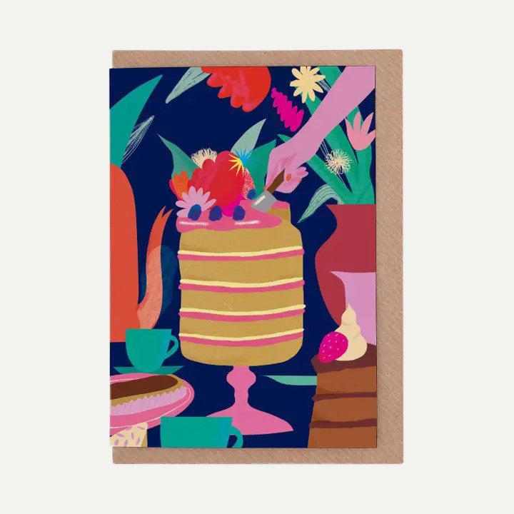High Tea Greeting Card