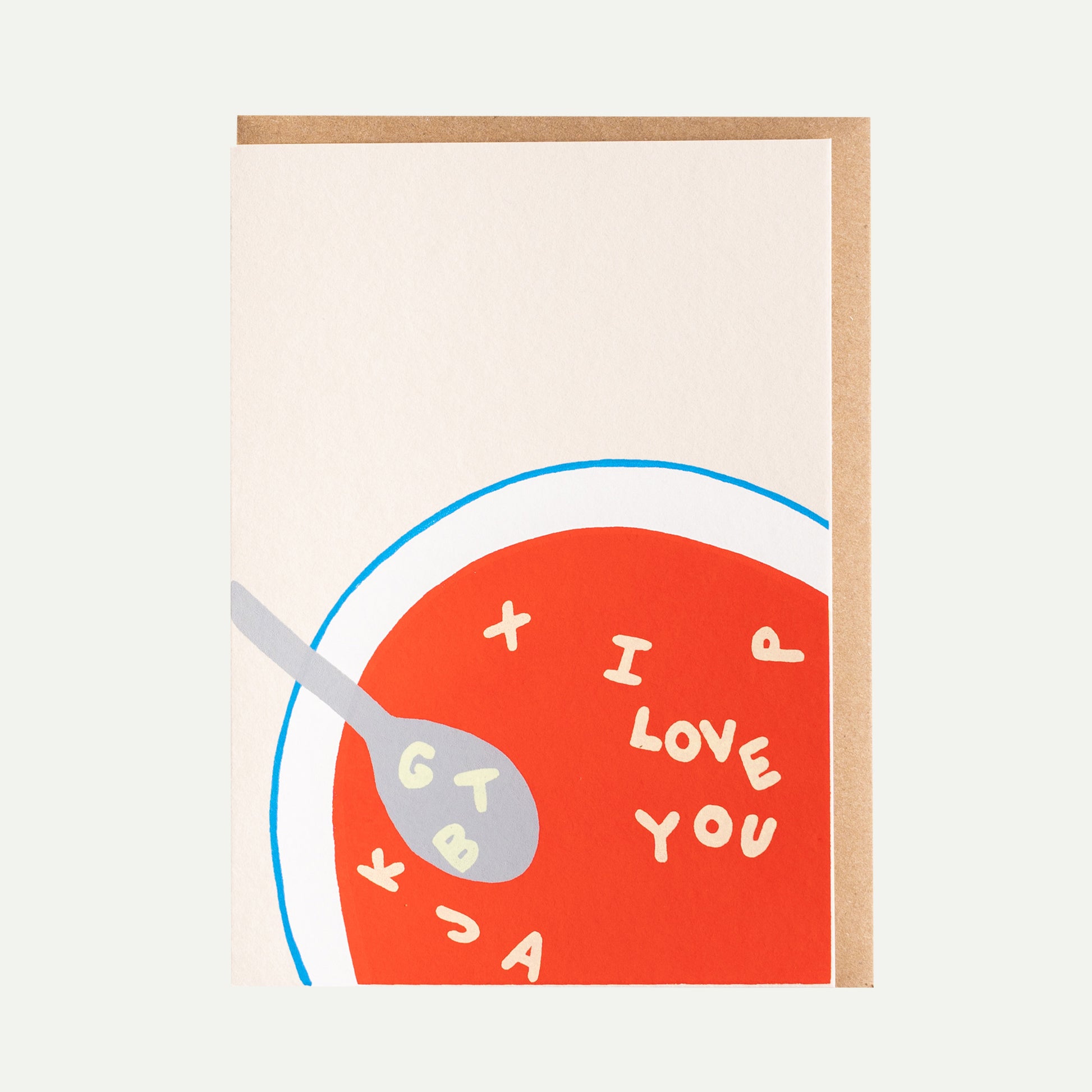 Alphabet Studios Love Soup Greeting Card