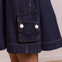 Blue Dark Wash Immy Mini Dress