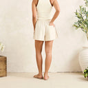 Cream Isadora Short