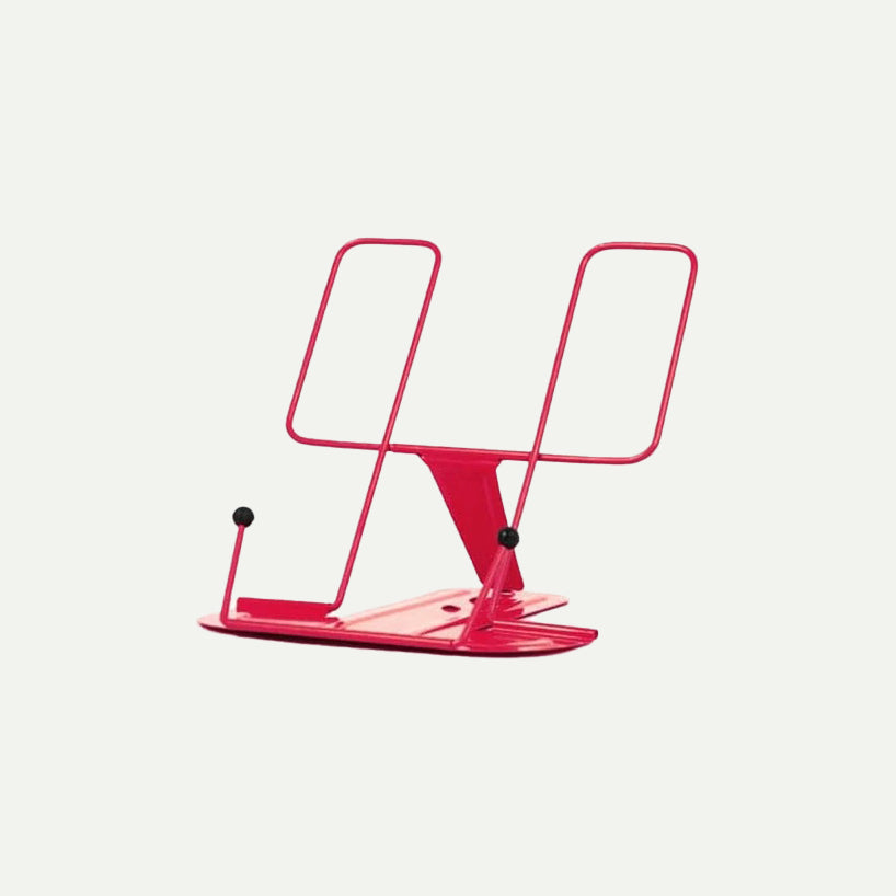 Hightide Red Metal Book Stand