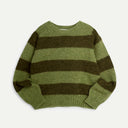 Green Stripe Knit Jets Jumper