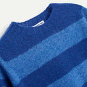 Blue Stripe Knit Jets Jumper