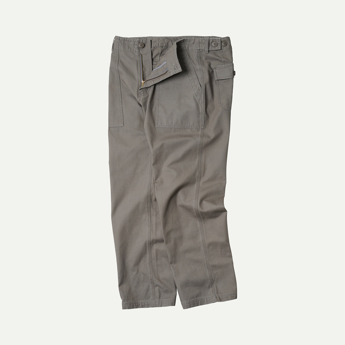 Gray Jungle Cloth Fatigue Pant