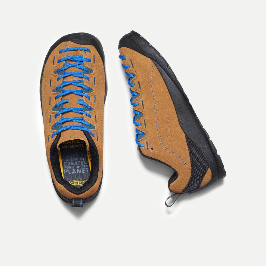 Cathay Spice/Orion Blue Jasper Suede Sneaker