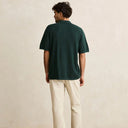 Forest Textured Knit SS Shirt
