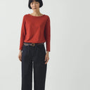 Terracotta Garment Dyed Lia T-Shirt