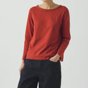 Terracotta Garment Dyed Lia T-Shirt