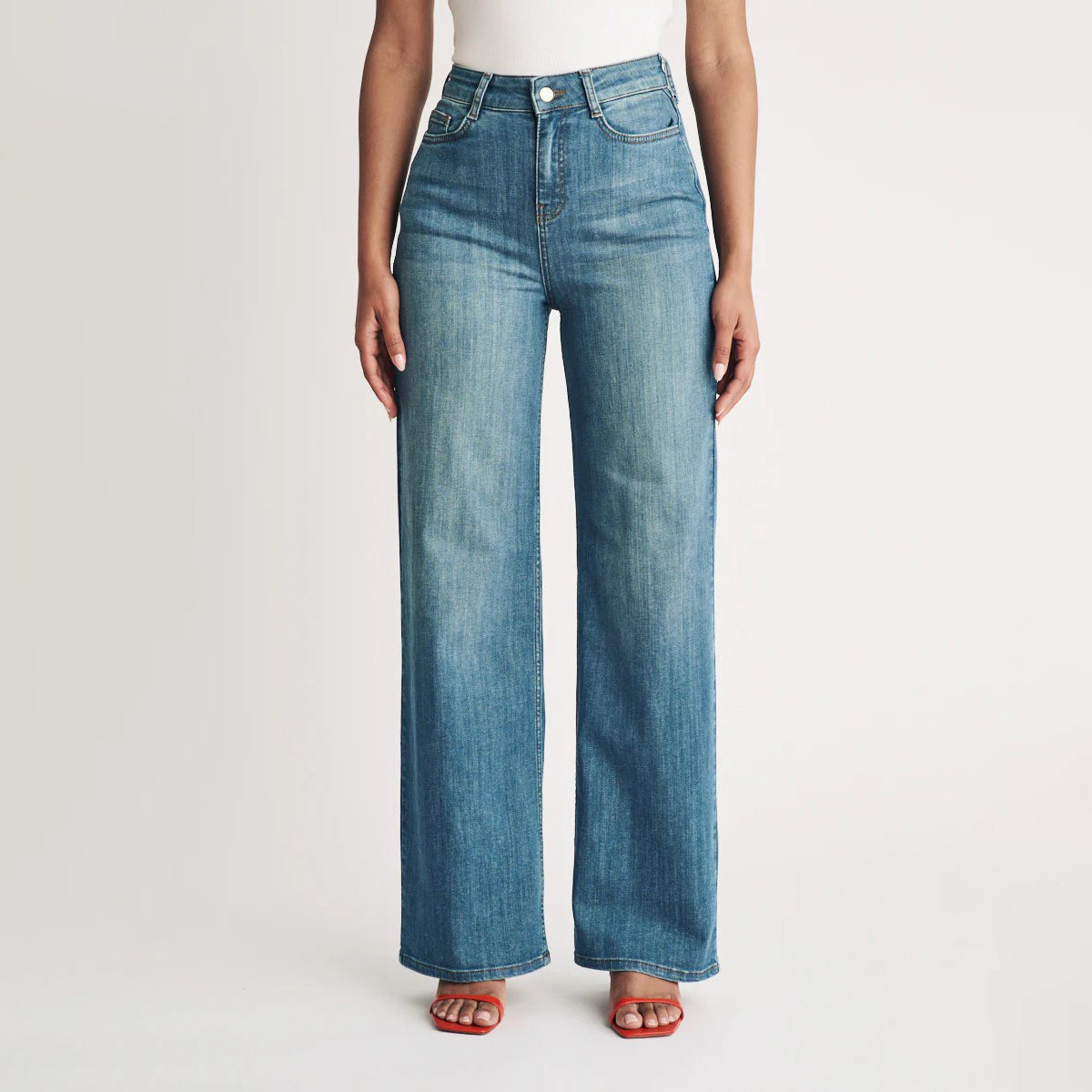 Denim Wide Leg Jean