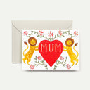 Mum Lion Heart Card