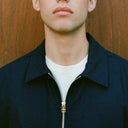 Navy Loft Zip Shirt