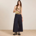 Antiqued Navy Lotta Culotte