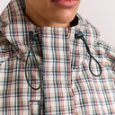 Elderberry Check Liu Raincoat