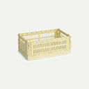 Light Yellow Small Colour Crate