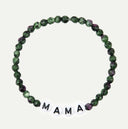 Green Zoisite Mama Bead Bracelet