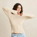 White Marble Essential Knit Top