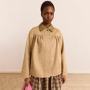 Stone Lace Mini Mercedes Reversible Coat