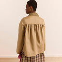 Stone Lace Mini Mercedes Reversible Coat