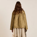 Stone Lace Mini Mercedes Reversible Coat