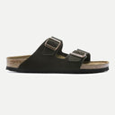 Mocca Suede Leather Arizona Sandals