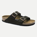 Mocca Suede Leather Arizona Sandals
