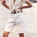 White Montana Short