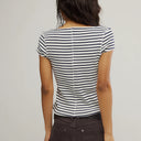 Black/White Stripe Most Wanted Stripe Cardi