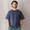 Fade Navy Lead Off SS T-Shirt