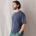 Fade Navy Lead Off SS T-Shirt
