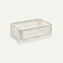 Off White Small HAY Colour Crate