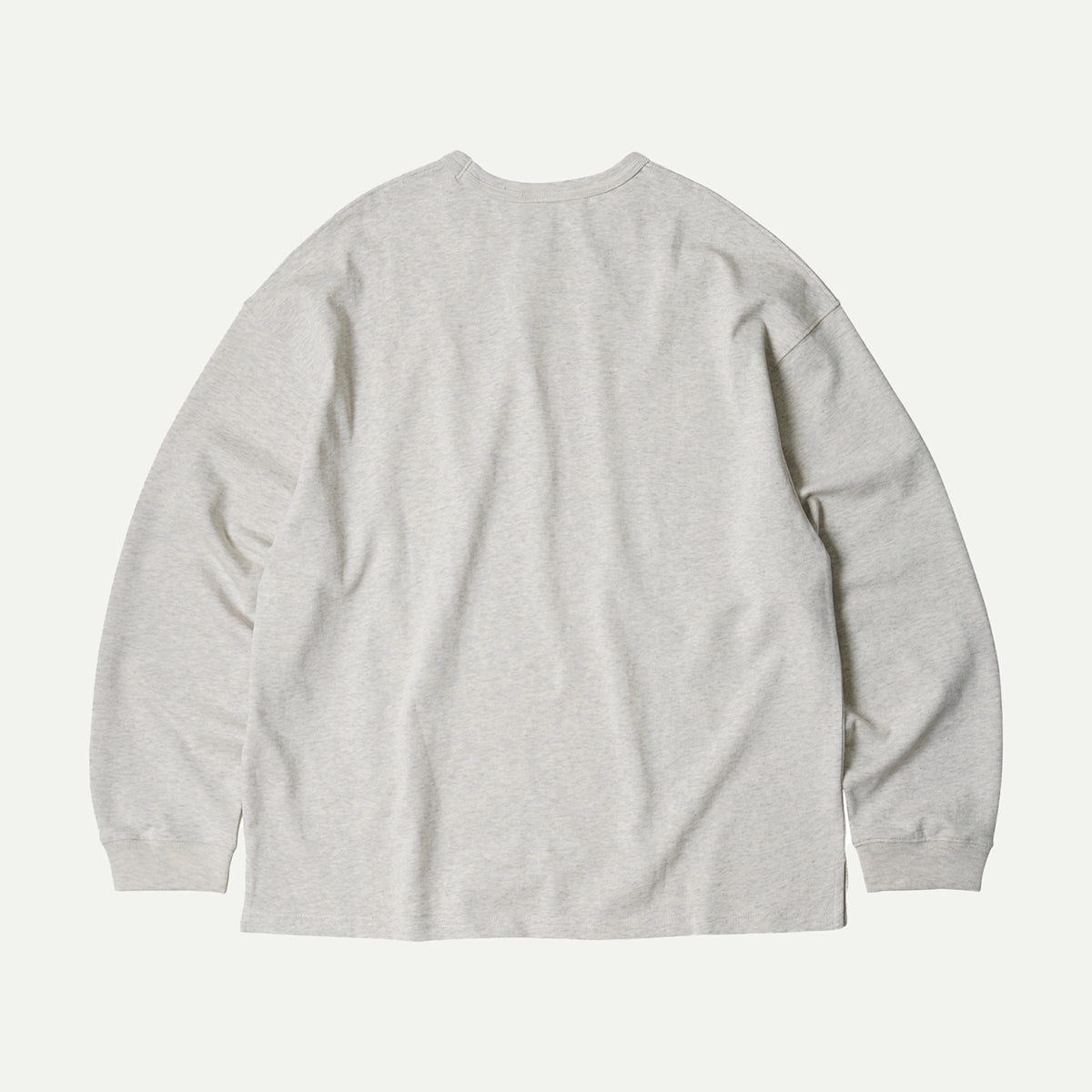 Oatmeal OG Double Rib Long Sleeve T-Shirt