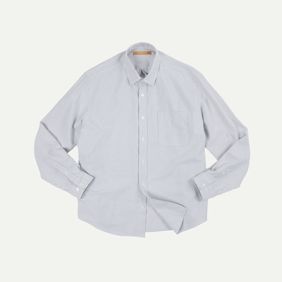 Grey OG Stripe Oversized Shirt