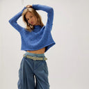 Peri Blue Opal Sweater