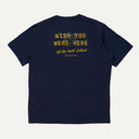 Navy Wish You Were Here T-Shirt