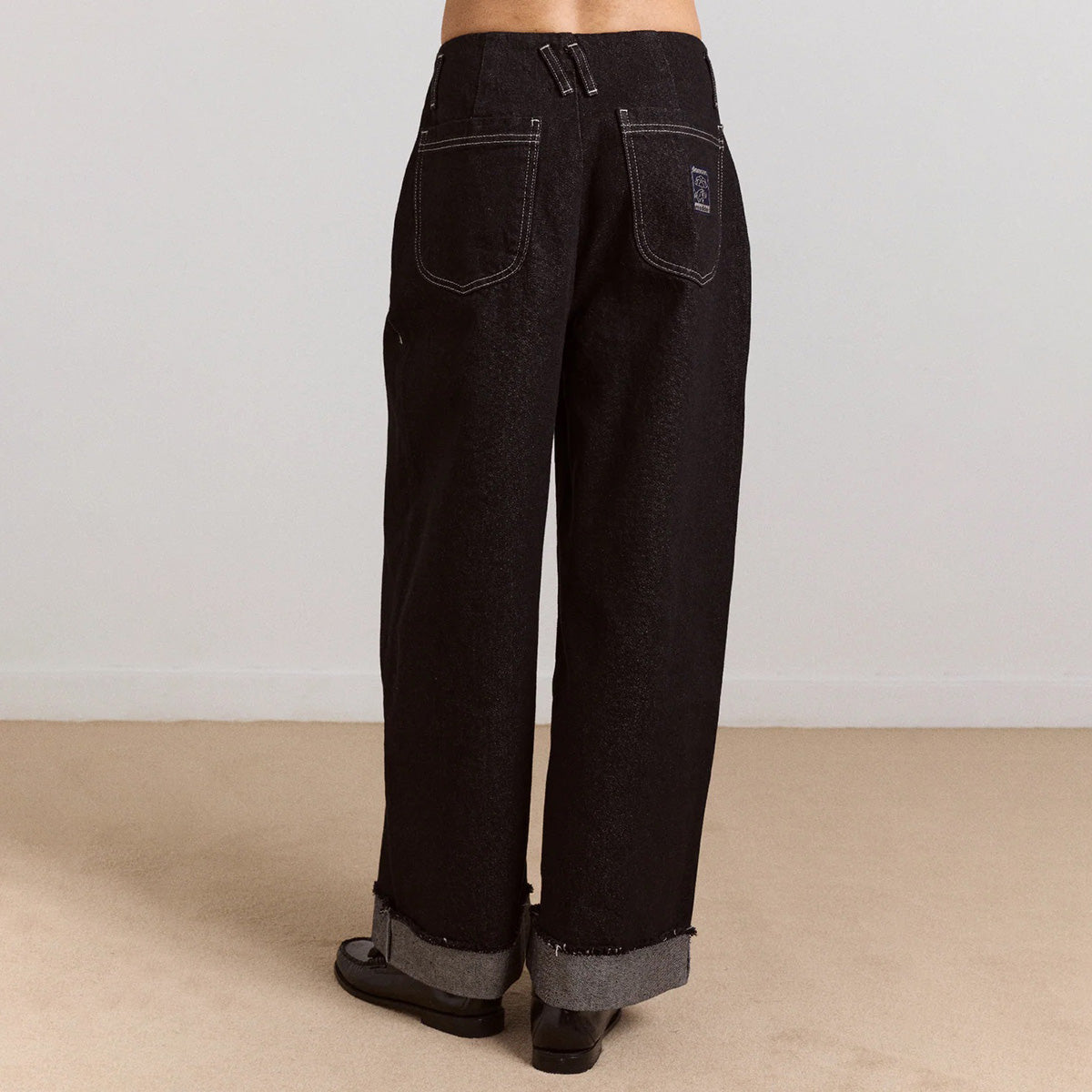 Black Wash Loose Fit Pascal Jeans