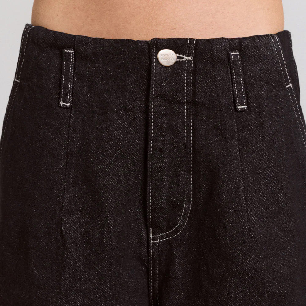 Black Wash Loose Fit Pascal Jeans