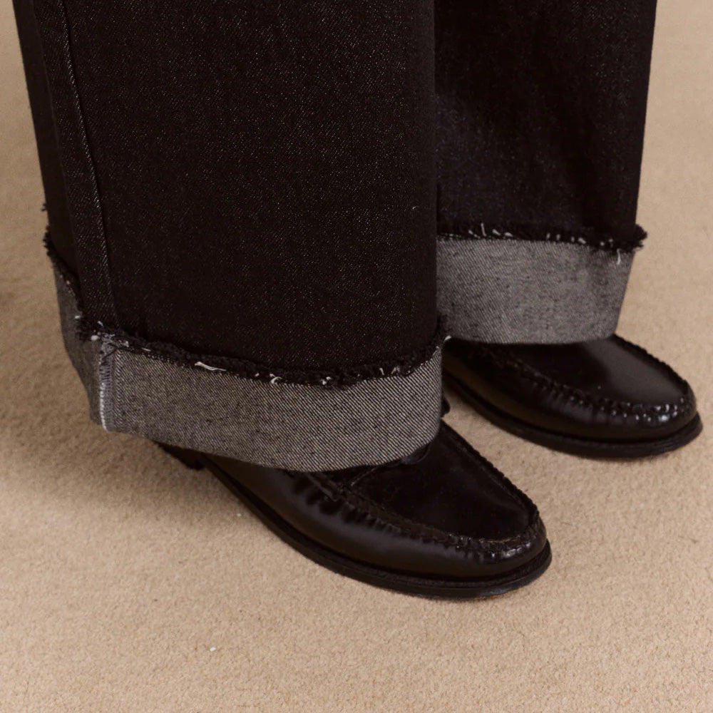 Black Wash Loose Fit Pascal Jeans