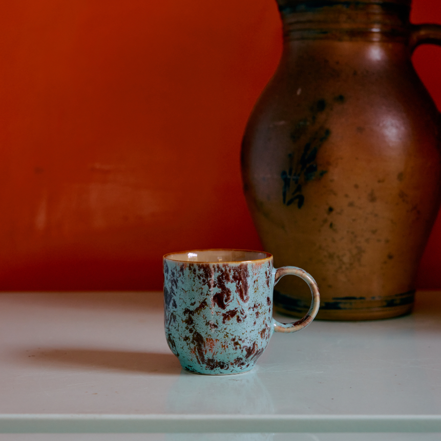70's Ceramics Patina Cafe Mug