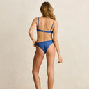 Dark Blue Pacific Rib Low Rise Cheeky Pant