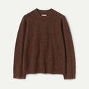 Pecan Wool Cashmere Sweater