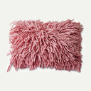 Pink Rugged Woollen Cushion