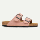 Pink Clay Arizona Suede Leather Sandals