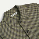 Green Waffle Check PJ Overshirt