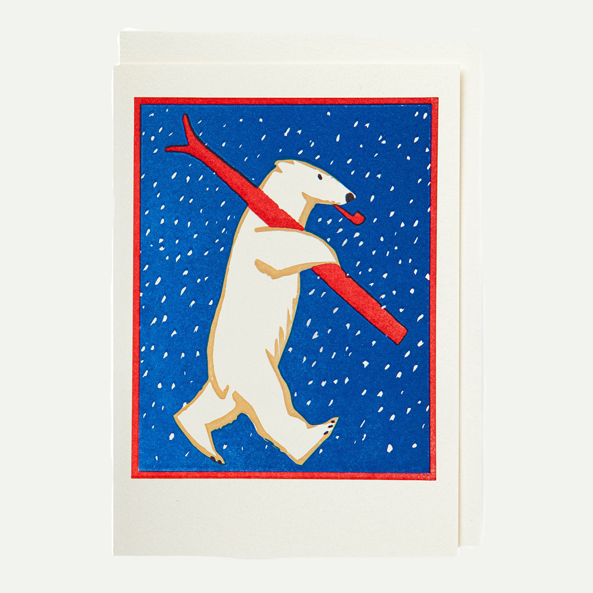 Polar Bear Christmas Card